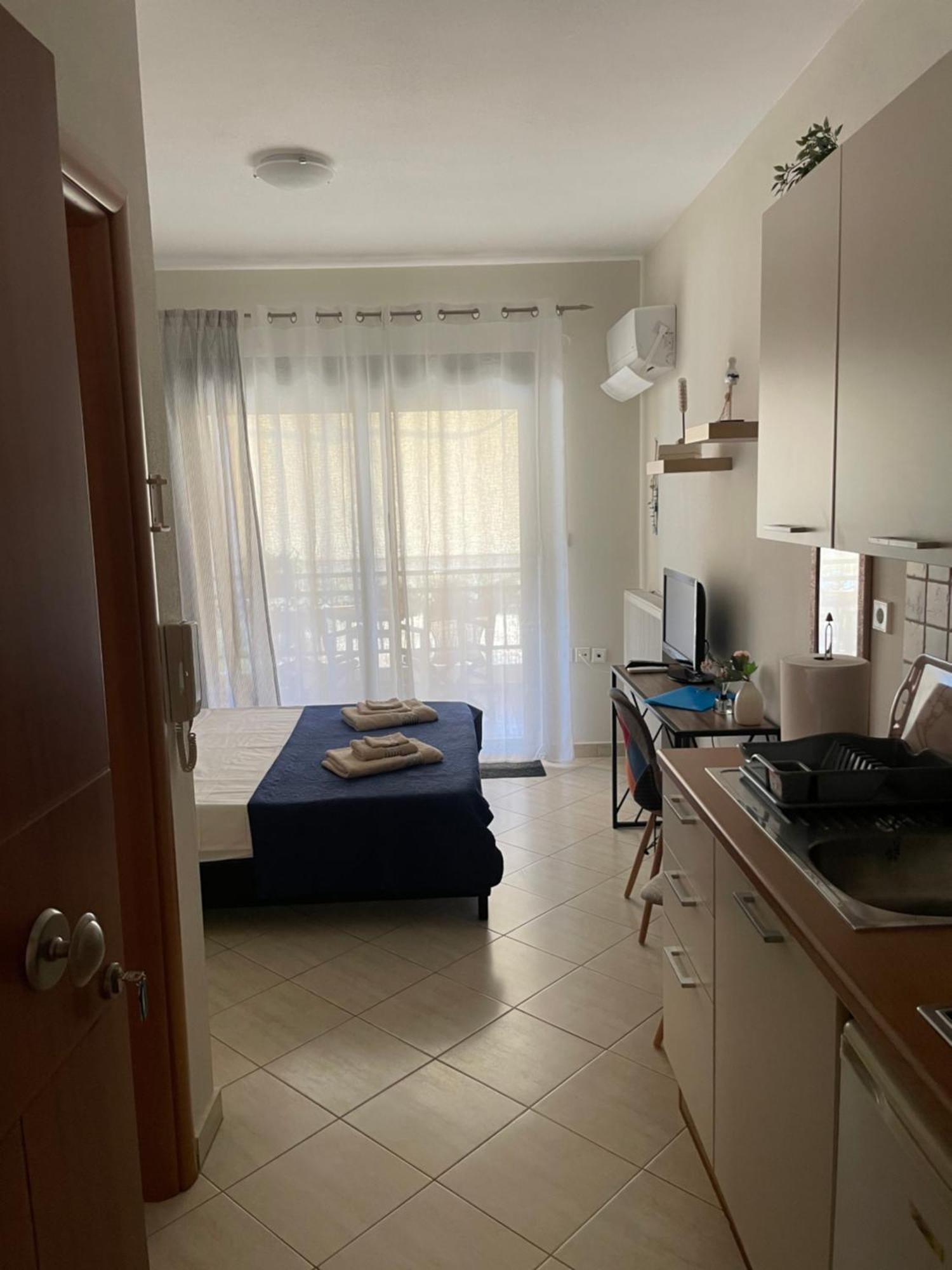 Φωτεινό Studio Με Θεα Θάλασσα Alexandroupolis Exteriör bild
